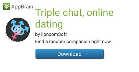 Triple chat, online dating